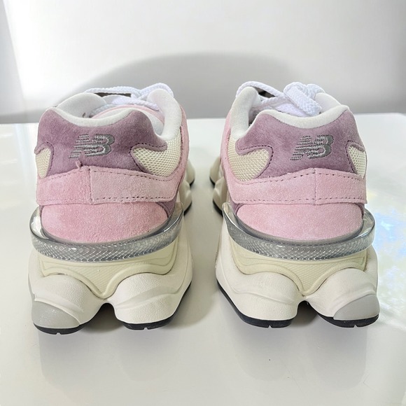New Balance 9060 Sneaker in Rose Sugar, Angora, & Ice Wine - Picture 8 of 10
